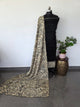 Handloom fusion mangalagiri kalamkari gap border silk salwar set - AK275