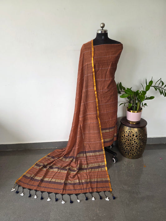 Premium mul khadi sequence work set - MUL264