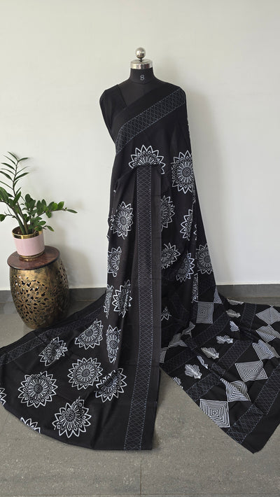 Jaipuri pure cotton saree - JF59