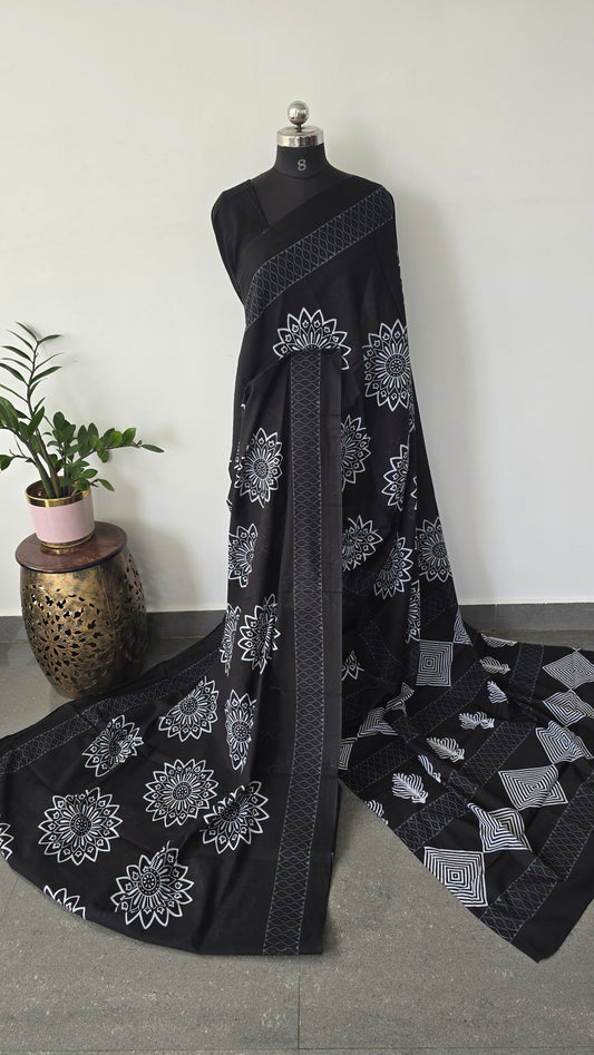 Jaipuri pure cotton saree - JF59