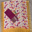 Handloom mangalagiri silk top with pure mangalagiri digital silk shawl - ML40