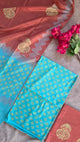 Bhagalpuri katan silk handblock salwar set - BA15