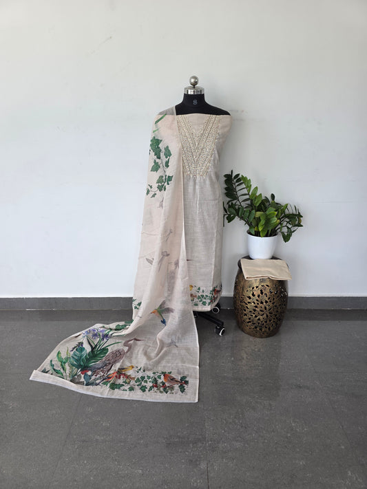 Premium linen cotton set - linen1