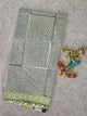 Handblock Jaipuri pure cotton saree - JA527