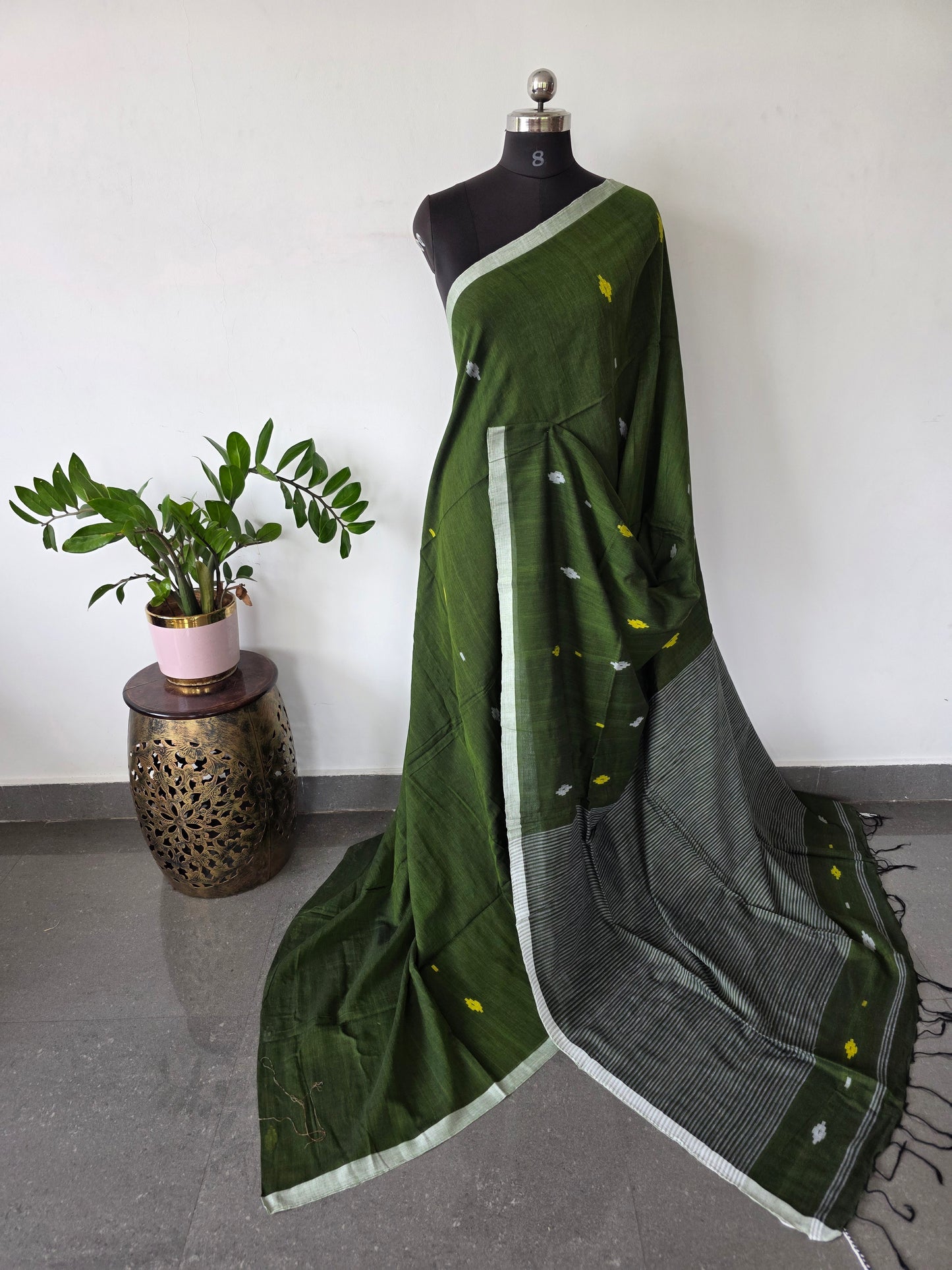 Malai cotton  West Bengal saree - BB542