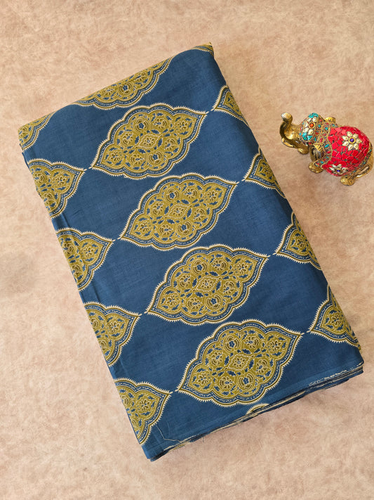 Jaipuri pure cotton running material (0.5 mtrs)-JA340
