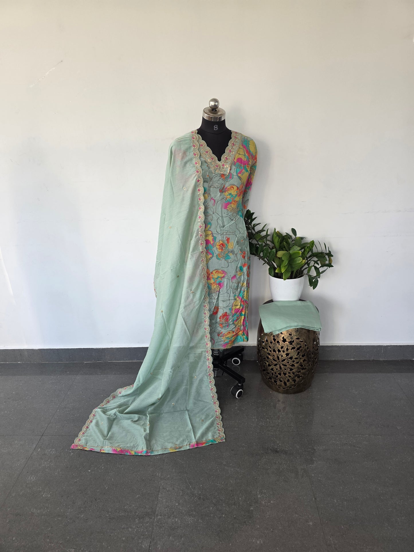 Premium muslin silk set - DS2