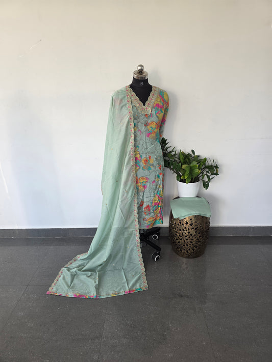 Premium muslin silk set - DS2