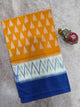 Handloom ikkat soft cotton saree - WW231