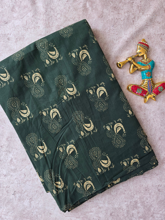 Jaipuri pure cotton running material (0.5mtrs) - JR10