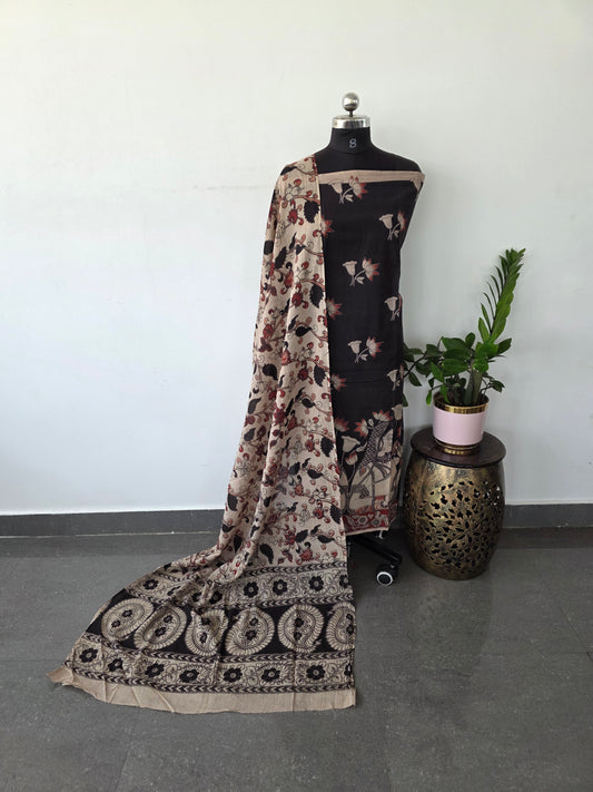 Authentic pure kalamkari cotton set- AK73