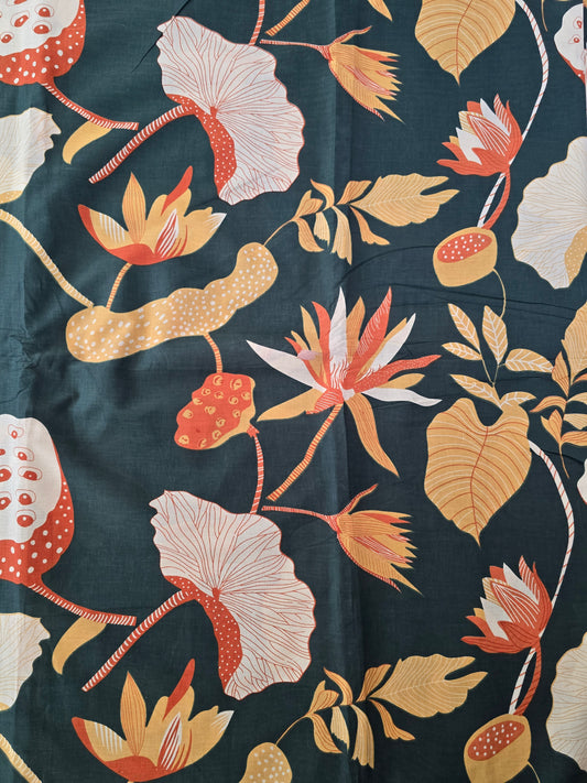 Jaipuri pure cotton running material (0.5 mtrs)-JA332