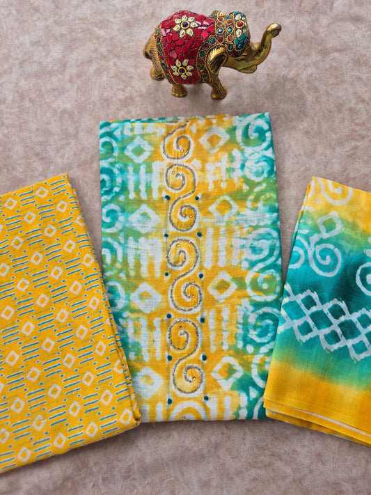 Slub cotton set - D83