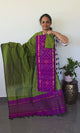 Pochampally sico set with ikkat damn - SZ271