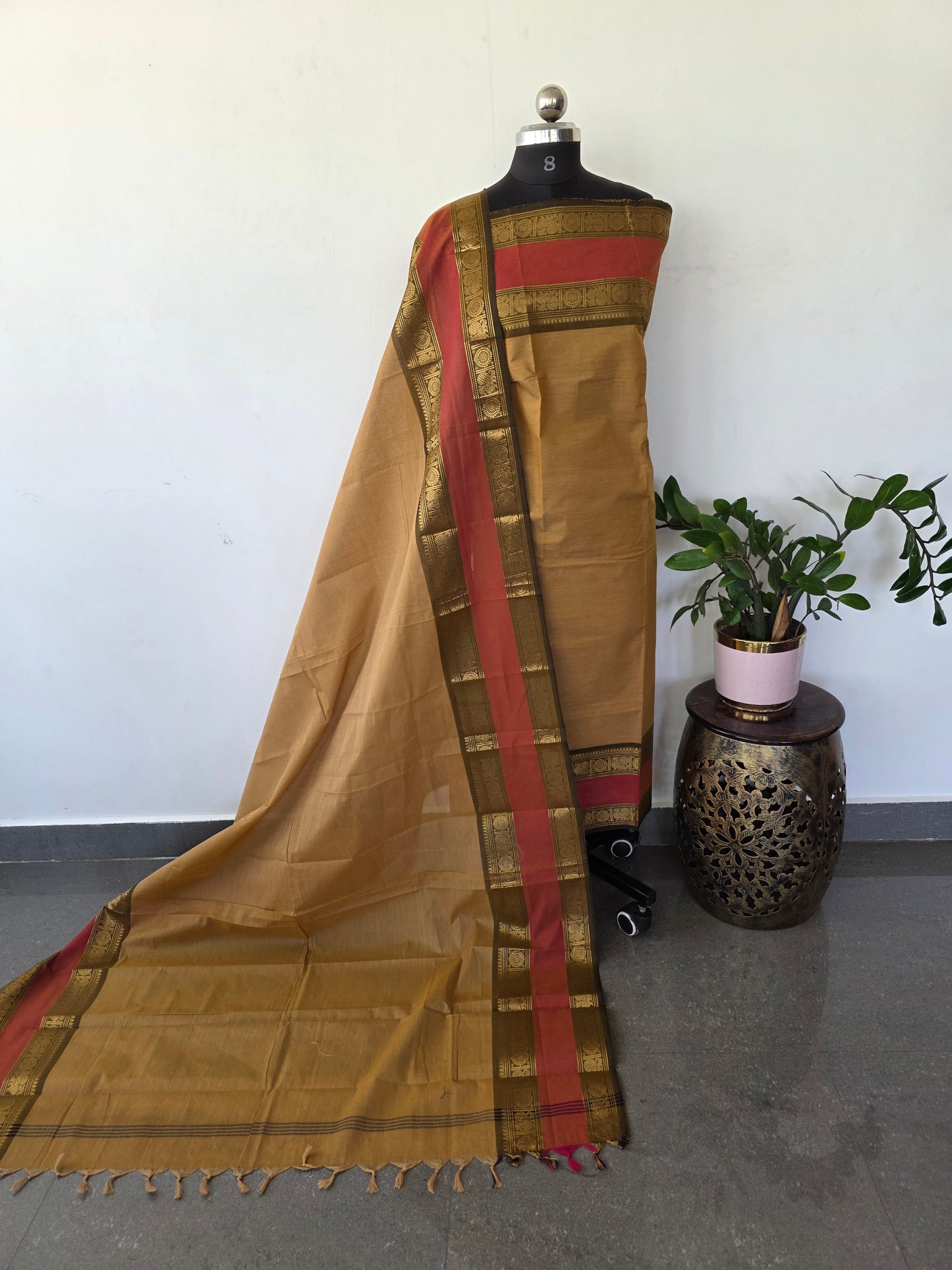 Premium chettinadu cotton salwar set -Ck232