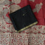 Fusion Narayanapet with handcrafted chennuri silk kalamkari duppatta (Black)-NA682