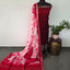 Handloom mangalagiri silk top with pure mangalagiri digital silk shawl - ML35