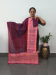 Pochampally sico set with ikkat damn -SZ400