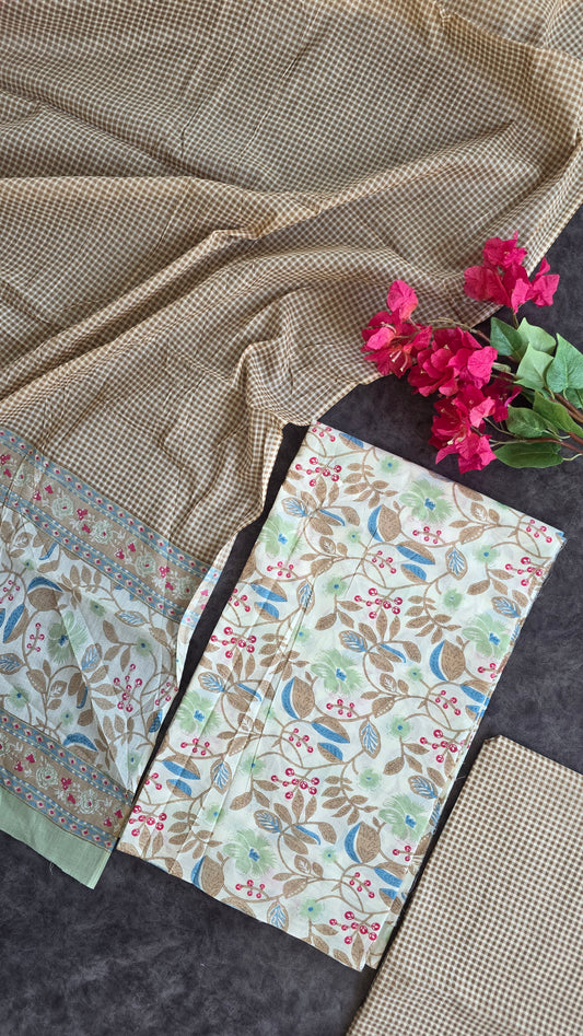 Jaipuri pure cotton set - JA162