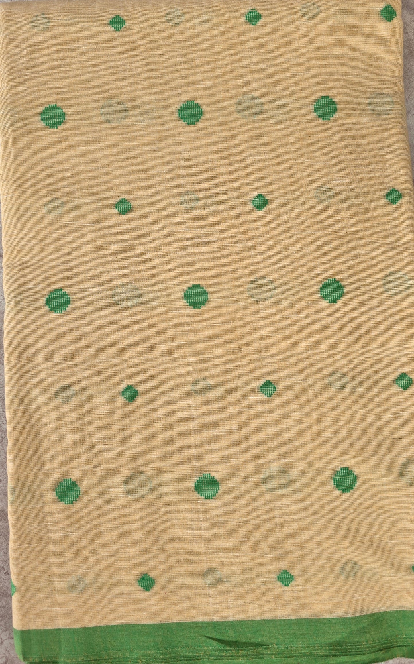 Pure  handloom cotton running material (2.50 mtrs) -D1