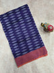 Mercerised warp ikkat saree - WW293