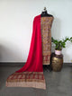 Handblock pure kalamkari cotton with border (2 pc set) - AK300