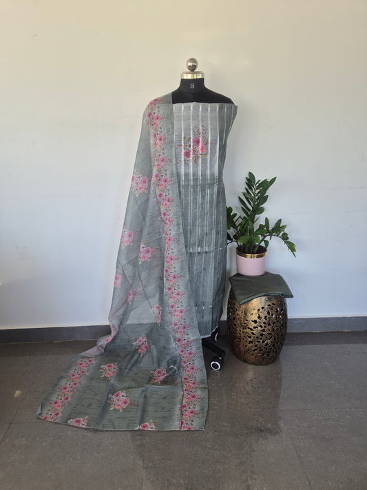 Soft linen set with Jari lines  - SJ8