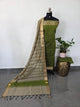 Banarasi silk set with mangalagiri border-DW13