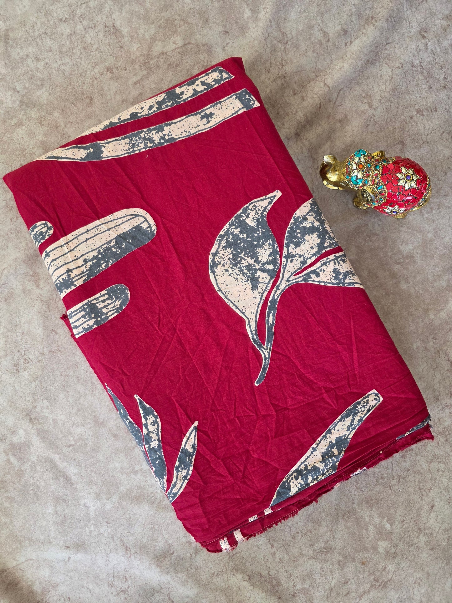 Jaipuri pure cotton running material (0.5 mtrs)-JA500