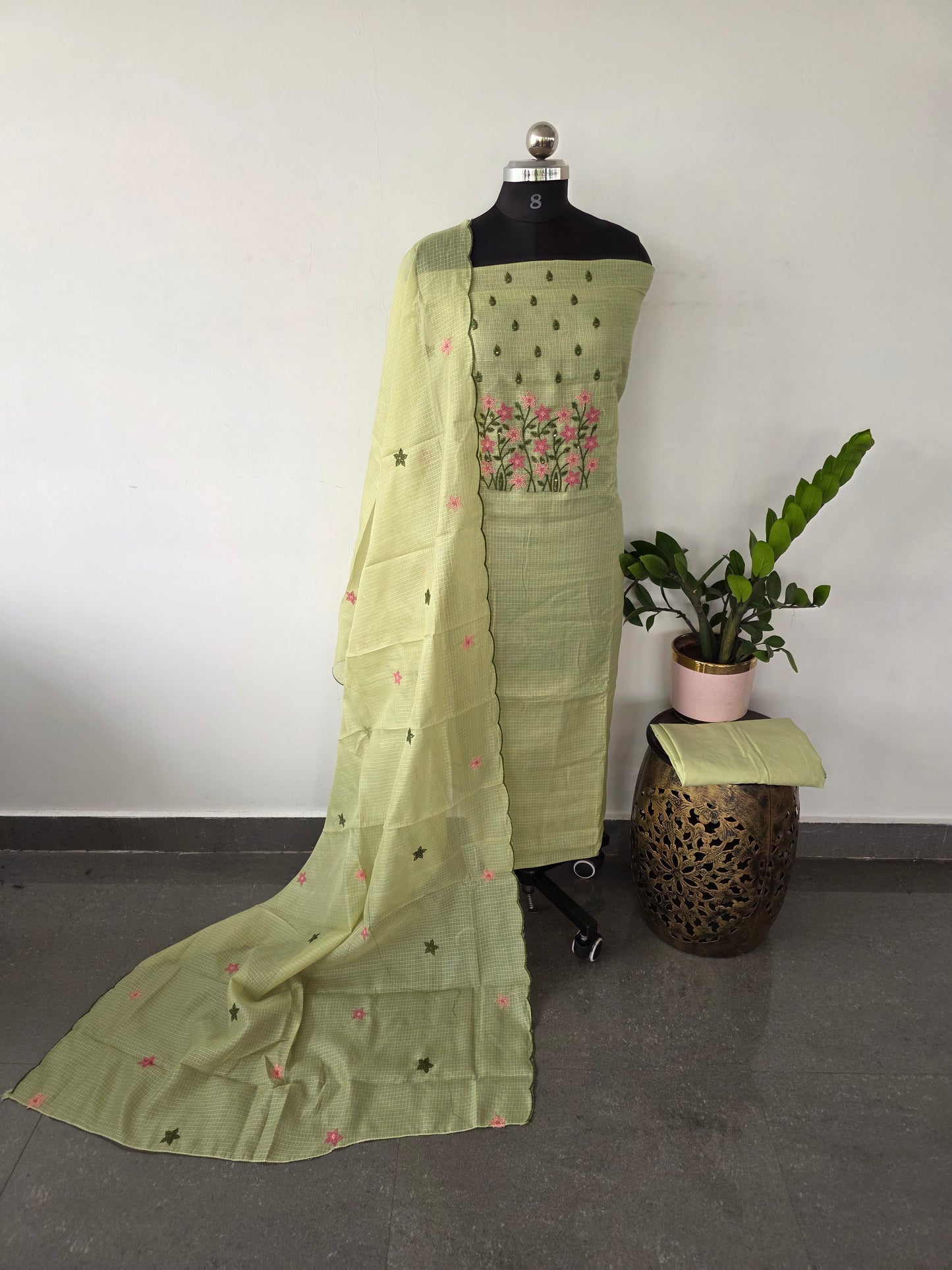 Embroidery Kota salwar set - KV21