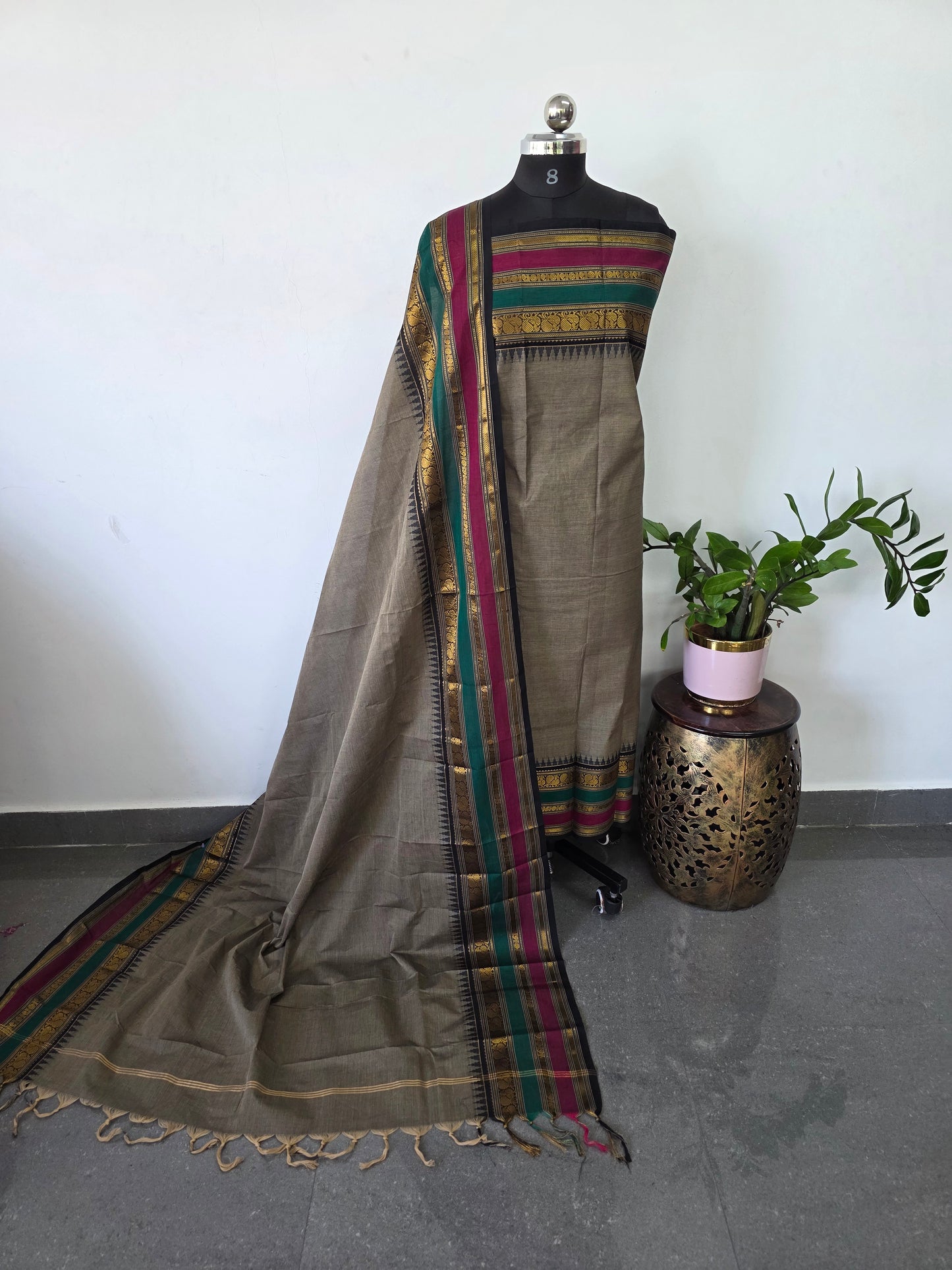Premium chettinadu cotton salwar set - CK155