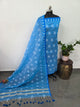 Premium Silk cotton jamdhani set - AV311