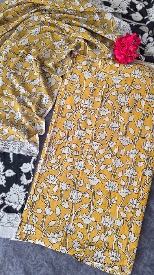 Pure kalamkari cotton salwar ( 2 pc set ) - AK112