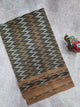 Mercerised warp ikkat saree - WW290