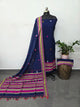 Handcrafted embroidery work bhujodi cotton salwar set (3 pc set) - BB417