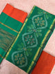 Pochampally sico set with ikkat damn - SD569