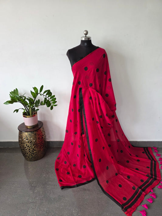Malai cotton  West Bengal saree - BB501
