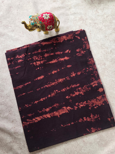 Tie & dye marbele print Batik Nighty fabric ( approxi 3 mtrs ) - NF17