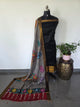 Handloom mangalagiri pattu with penkalamkari duppatta -MP6