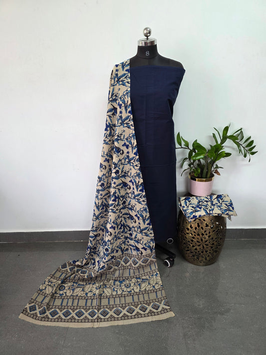 Authentic pure kalamkari cotton set - AK200