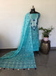 West Bengal Silk cotton jamdhani set - AV383
