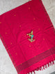 Jamdhani border Jacquard butta south cotton dupatta