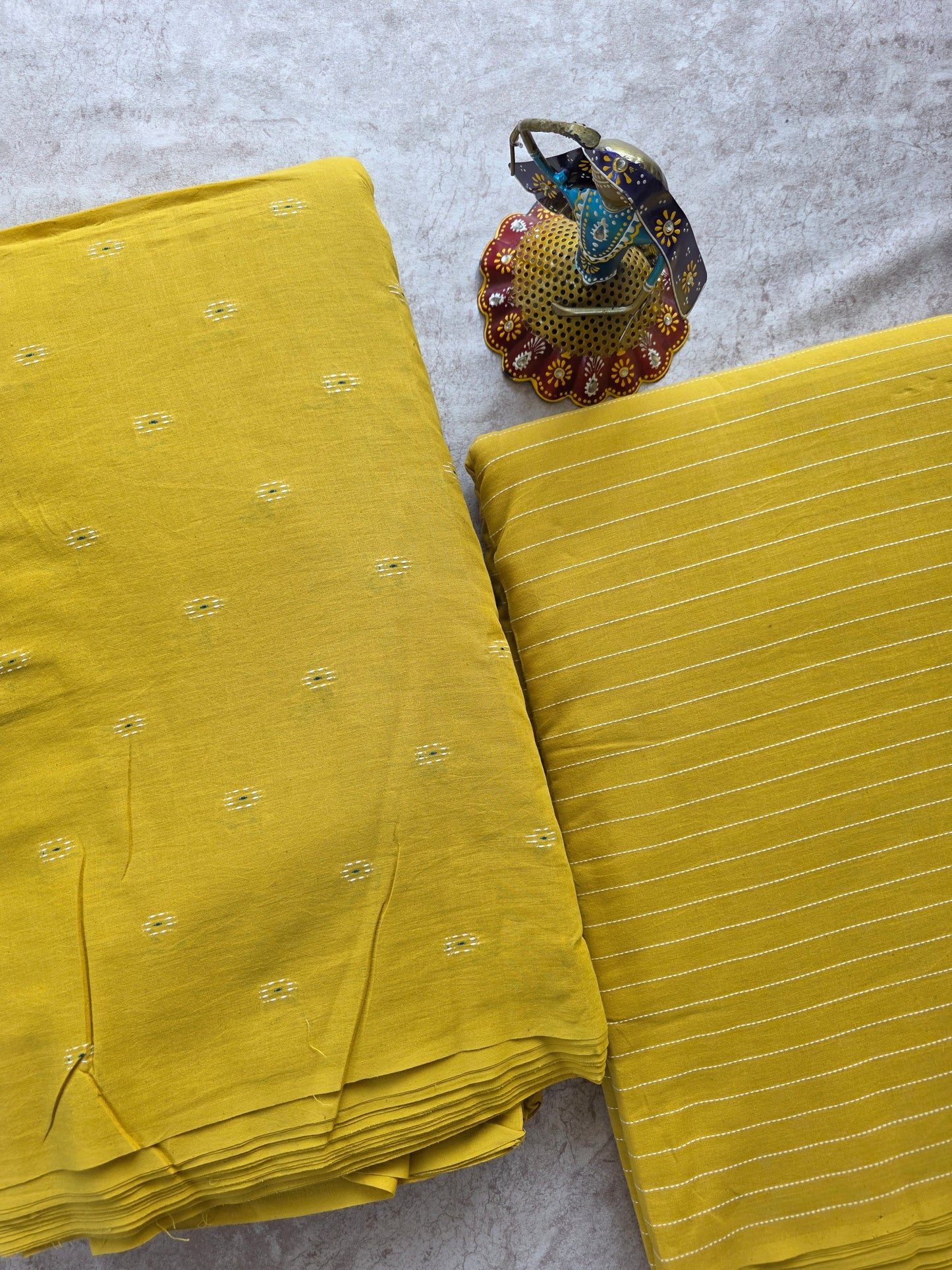 Mercerised cords pure handloom cotton running material ( 5 mtrs ) - R10