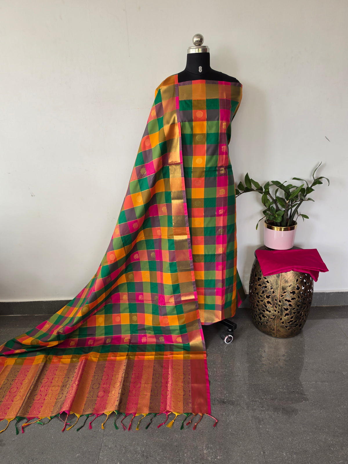 Paalum pazhamum soft silk salwar - DW1