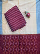 Handloom Mercerised ikkat cotton salwar set -WW622