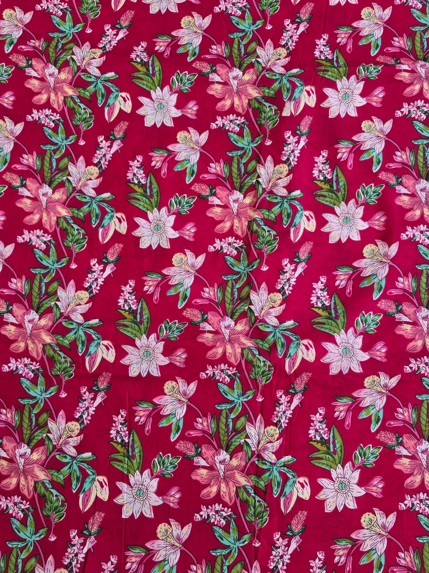 Jaipuri pure cotton running material (0.5 mtrs)-JA337