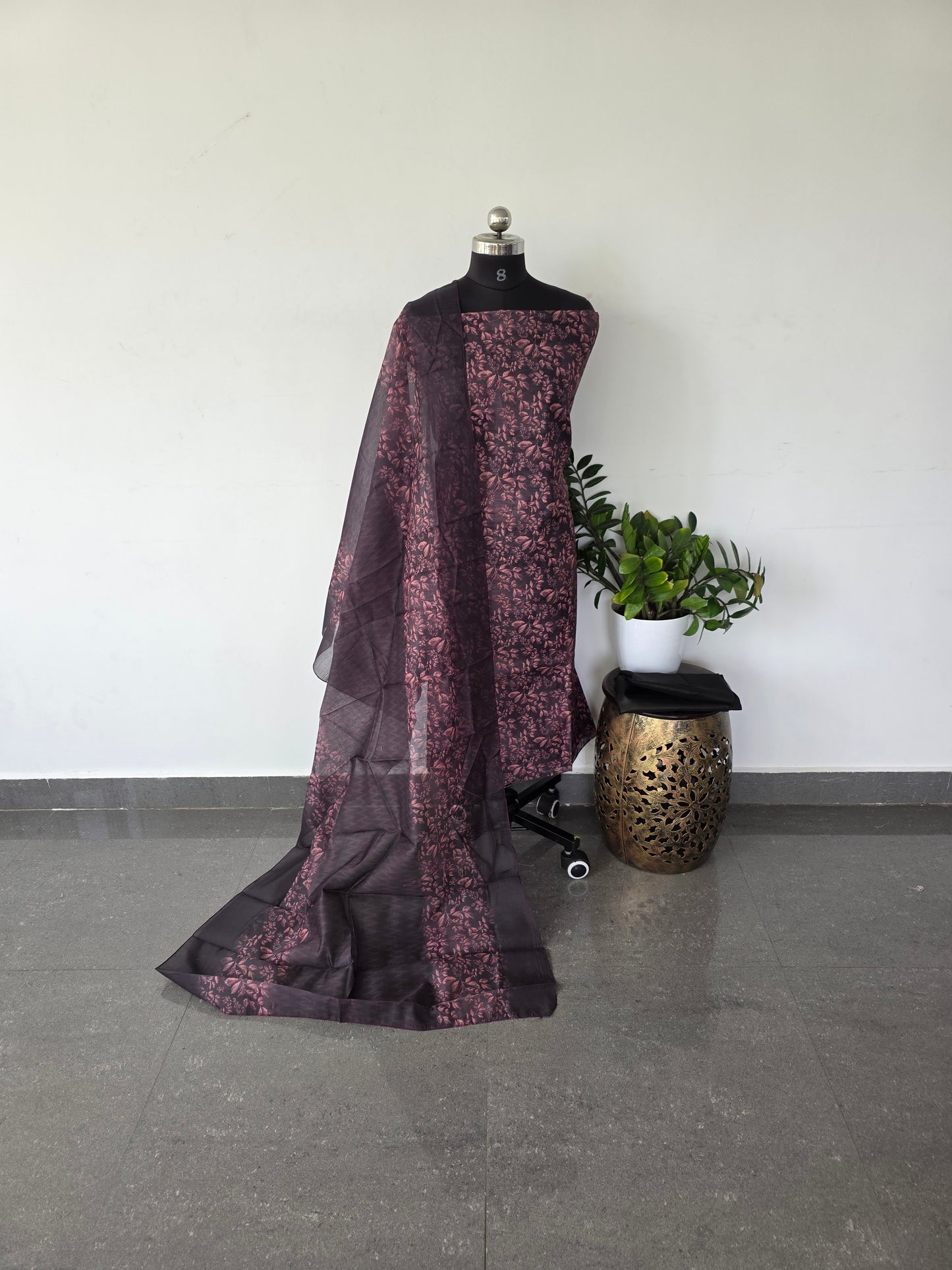 Fancy hakoba silk set - 170