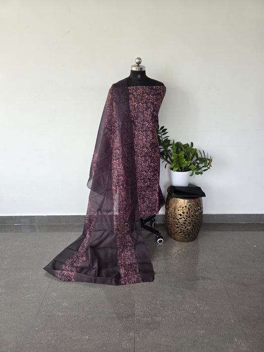 Fancy hakoba silk set - 170