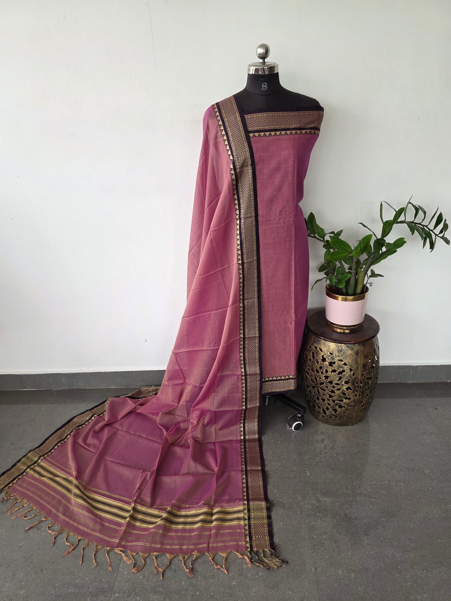 Mercerised narayanapet salwar set (4.5 meters)- NA504