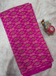 Pochampally sico pattu ikkat silk running fabric -WW135